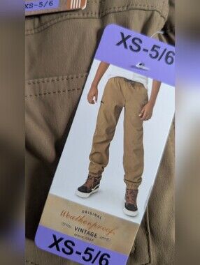 XS 5/6 Boys' Weatherproof Vintage lined jogger